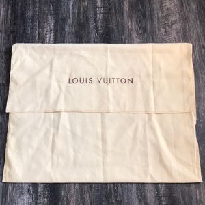 Large Louis Vuitton dust bag